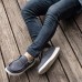 Mens Slip-on Loafers Casual Shoes - Men Boat Shoes Canvas Lightweight Softsole Comfortable Walking Shoes