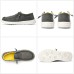 Mens Slip-on Loafers Casual Shoes - Men Boat Shoes Canvas Lightweight Softsole Comfortable Walking Shoes