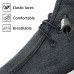 Mens Slip-on Loafers Casual Shoes - Men Boat Shoes Canvas Lightweight Softsole Comfortable Walking Shoes