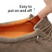 Mens Slip-on Loafers Casual Shoes - Men Boat Shoes Canvas Lightweight Softsole Comfortable Walking Shoes