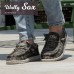 Hey Dude Men's Wally Sox Onyx Multiple Colors | Men’s Shoes | Men's Lace Up Loafers | Comfortable & Light-Weight