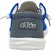 Hey Dude Men's Wally Sox Onyx Multiple Colors | Men’s Shoes | Men's Lace Up Loafers | Comfortable & Light-Weight