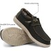 Hey Dude Men's Wally Sox Onyx Multiple Colors | Men’s Shoes | Men's Lace Up Loafers | Comfortable & Light-Weight