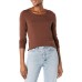 Essentials Women's Long-Sleeve Lightweight Crewneck Sweater (Available in Plus Size)