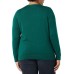 Essentials Women's Long-Sleeve Lightweight Crewneck Sweater (Available in Plus Size)