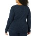 Essentials Women's Long-Sleeve Lightweight Crewneck Sweater (Available in Plus Size)