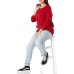 Essentials Women's Long-Sleeve Lightweight Crewneck Sweater (Available in Plus Size)