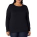 Essentials Women's Long-Sleeve Lightweight Crewneck Sweater (Available in Plus Size)