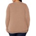 Essentials Women's Long-Sleeve Lightweight Crewneck Sweater (Available in Plus Size)