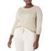 Essentials Women's Long-Sleeve Lightweight Crewneck Sweater (Available in Plus Size)