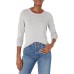 Essentials Women's Long-Sleeve Lightweight Crewneck Sweater (Available in Plus Size)